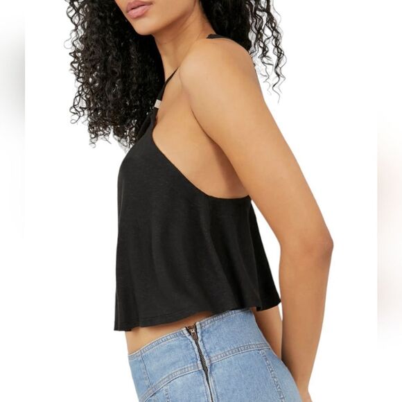 Free People Long Weekend Knit Halter Tank - Picture 3 of 10